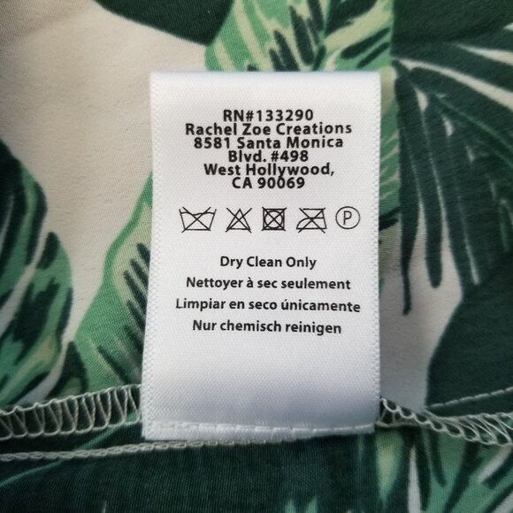 Rachel Zoe tropical swimsuit coverup O/S - Picture 7 of 7